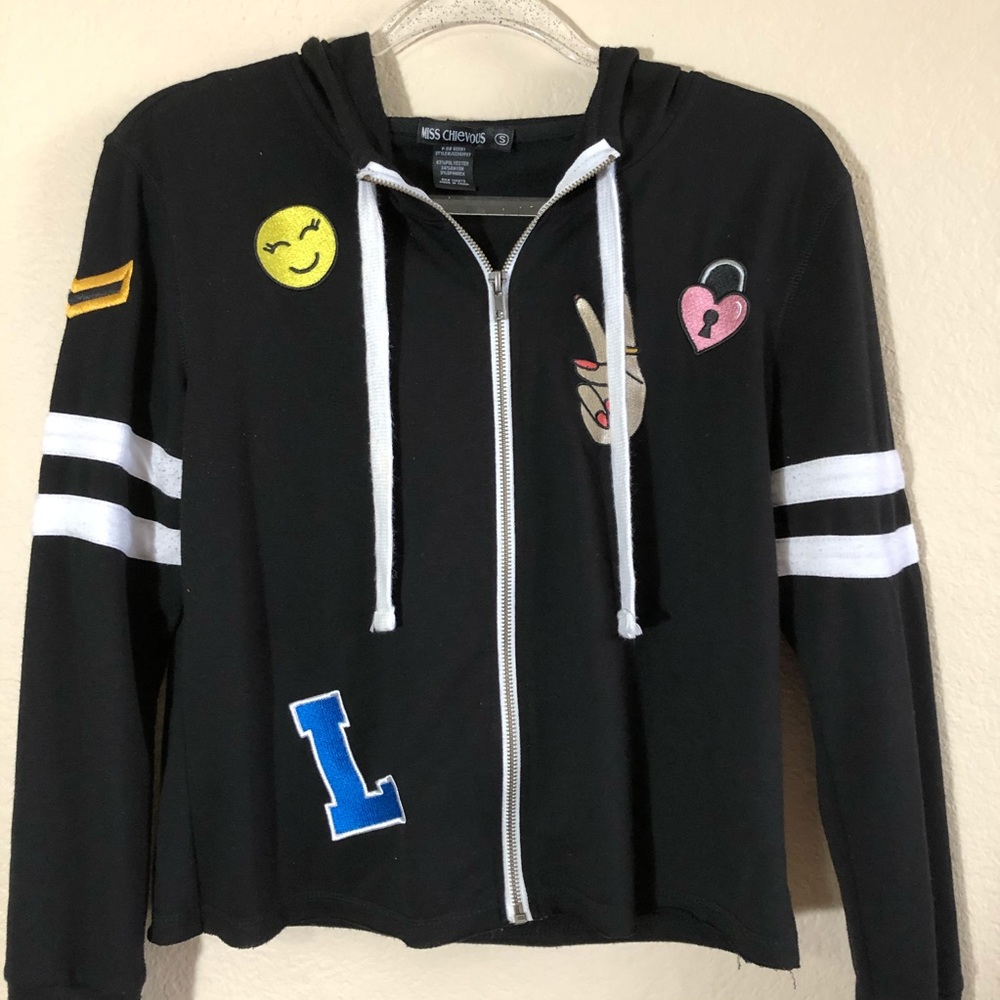 3 for $20 Miss Chievous black hoodie